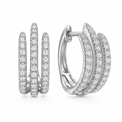 Luxe Brilliance Stud Earrings (N212)