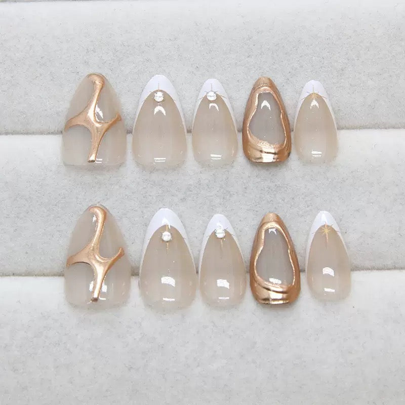 Nails-1064-Free 24 -pc Sticker Sheet  included