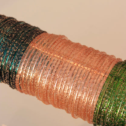 (Choose colour) Rains- Viral Handmade Glass Bangles