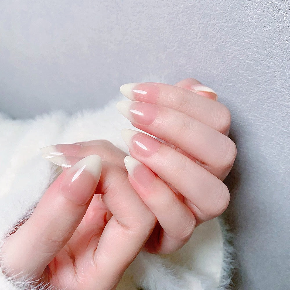 [PREMIUM] High quality French Nails-432- Free 24 pc Sticker Sheet  included