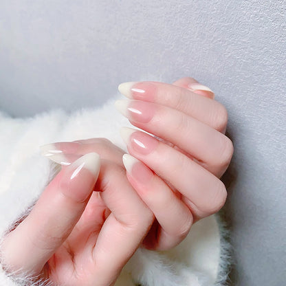 [PREMIUM] High quality French Nails-432- Free 24 pc Sticker Sheet  included