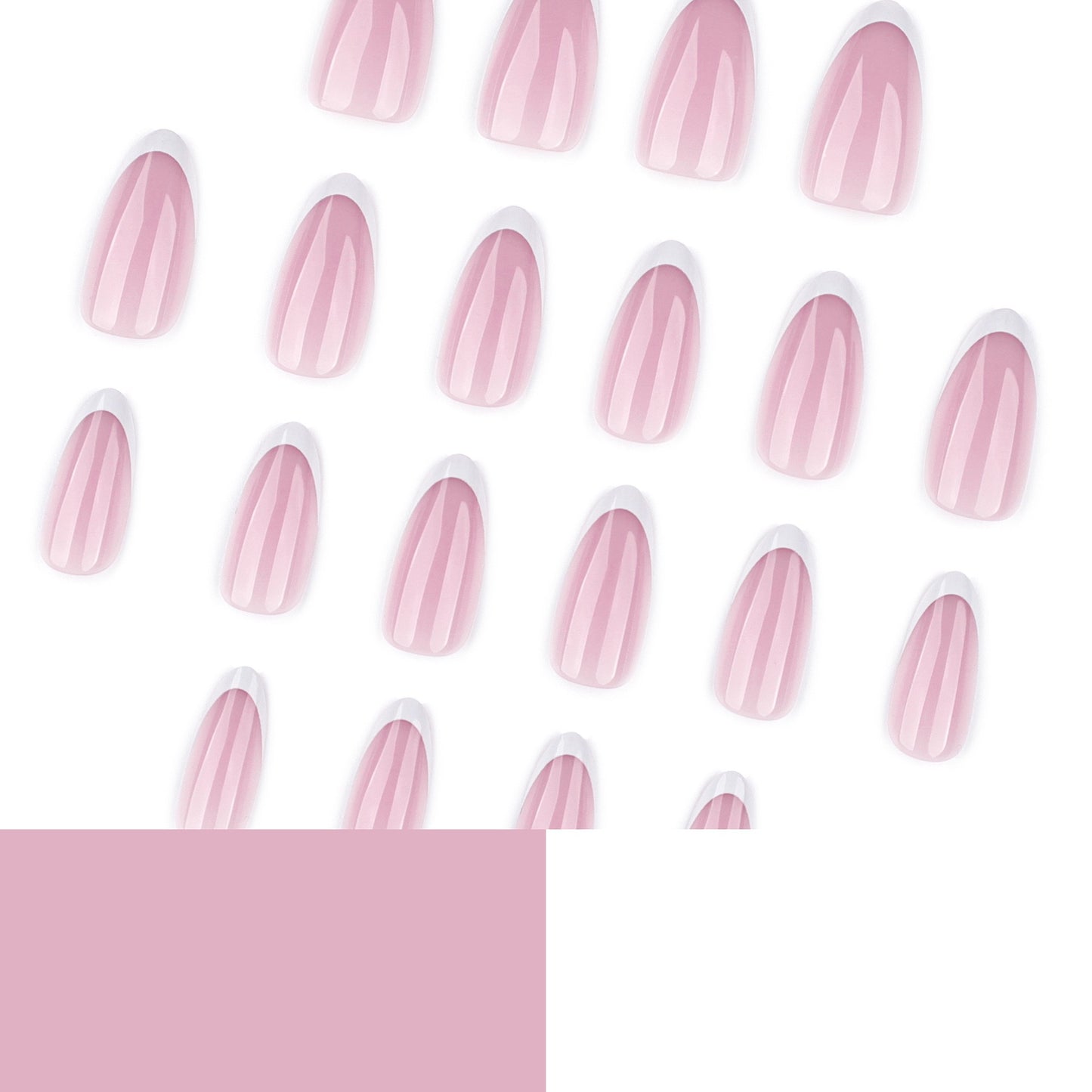 Nails-4295- Almond french nails