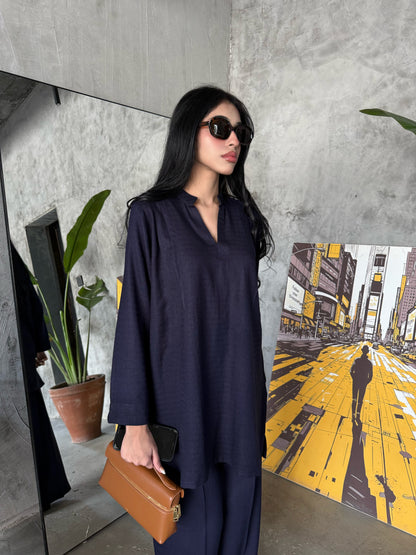 Ocean Noir - 2 pc Stitched