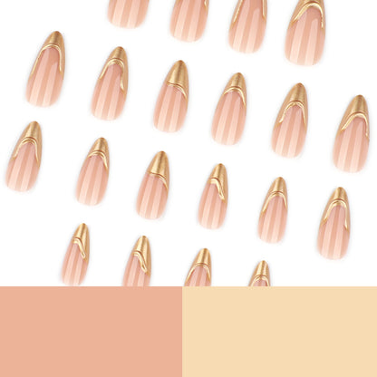 [PREMIUM] Cat eye Glitter Nails-019-4201- Free 24pc Sticker Sheet  included