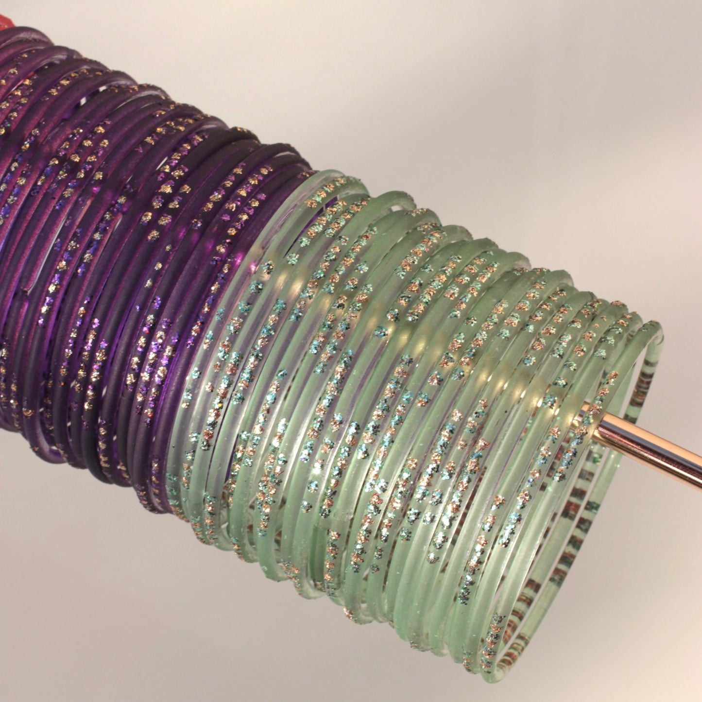 (Choose colour) Jellin- Viral Handmade Glass Bangles