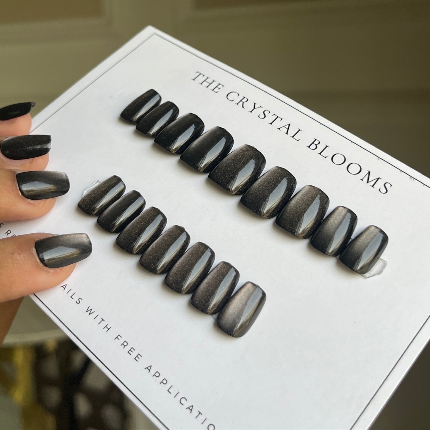 Nails-077-Free 24 -pc Sticker Sheet included