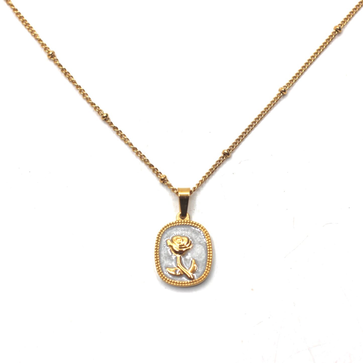 JNecklace (4K Gold Plated)-AntiTarnish/HypoAllergic - 207