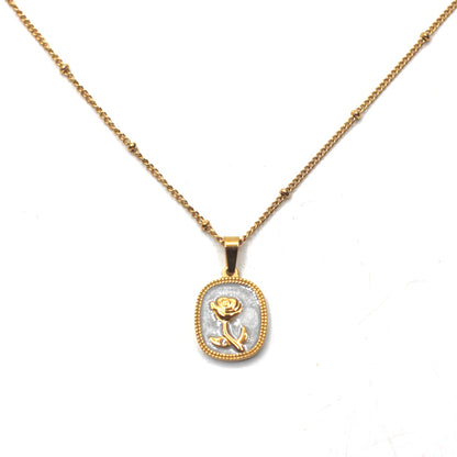 JNecklace (4K Gold Plated)-AntiTarnish/HypoAllergic - 207