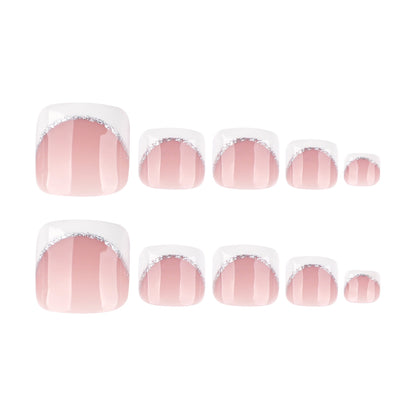 [PREMIUM] Glitter Nails-4247- Free 24pc Sticker Sheet  included