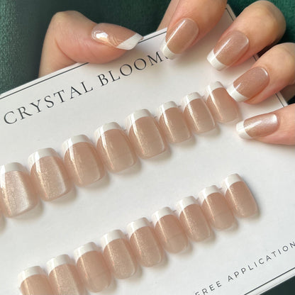 PREMIUM cat-eye Nails-3173T-Free 24pc Sticker Sheet included