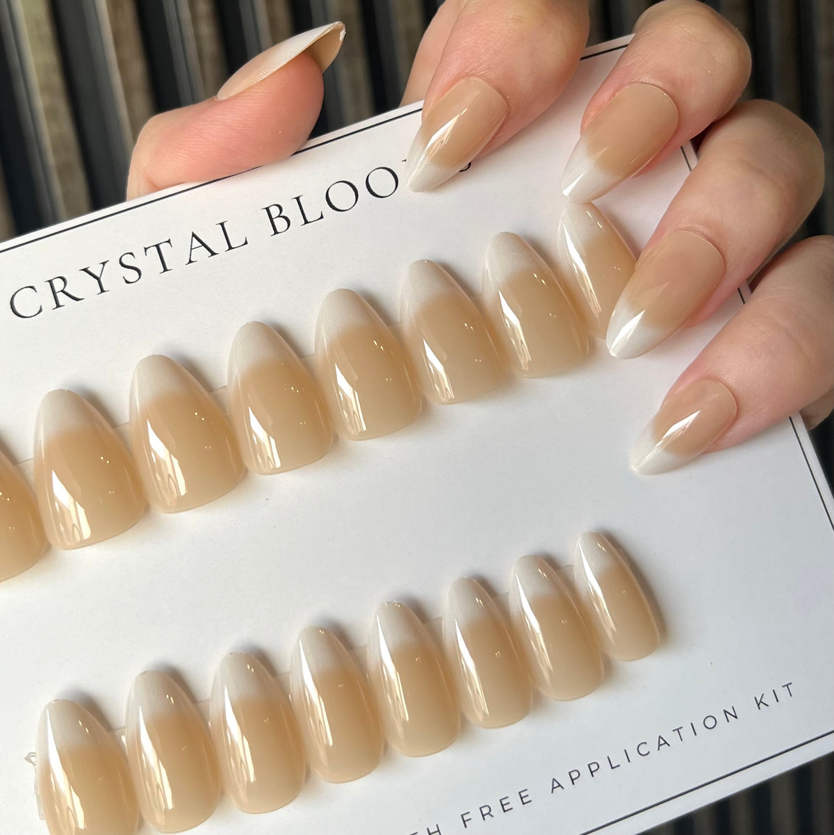 Hyper Realistic Nails-509T-Free 24pc Sticker Sheet included