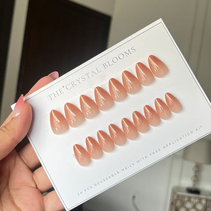 Shimmer Nails-1729- Free 24 pc Sticker Sheet included