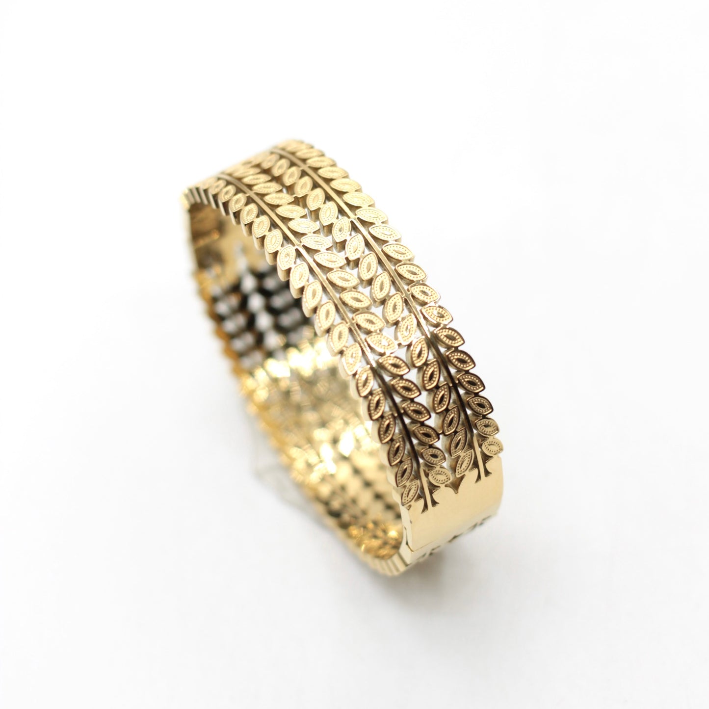 JBracelet- Non Tarnish - 24K Gold plated Anti Tarnish Everyday wear Bracelet- 99
