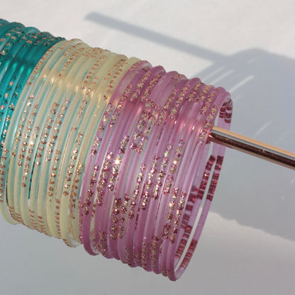 (Choose colour) Jellin- Viral Handmade Glass Bangles