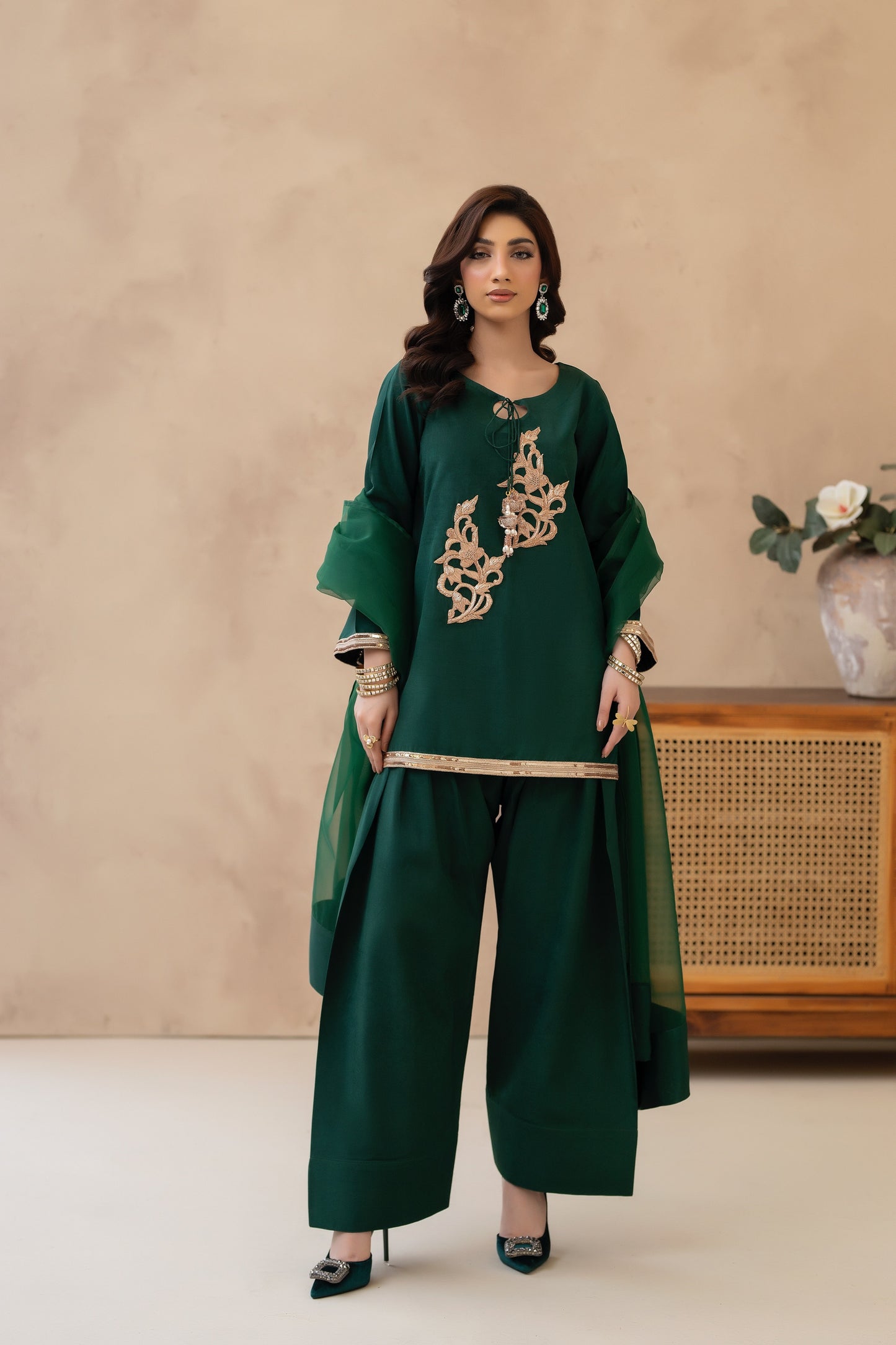 Aveen- 3-Pc Stitched Festive Pret