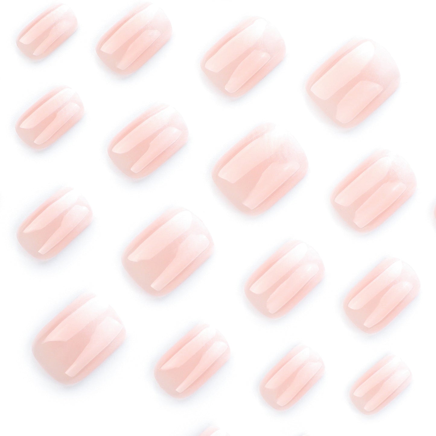 Nails-3578-Short Length square nails- Free 4 pc nail kit included