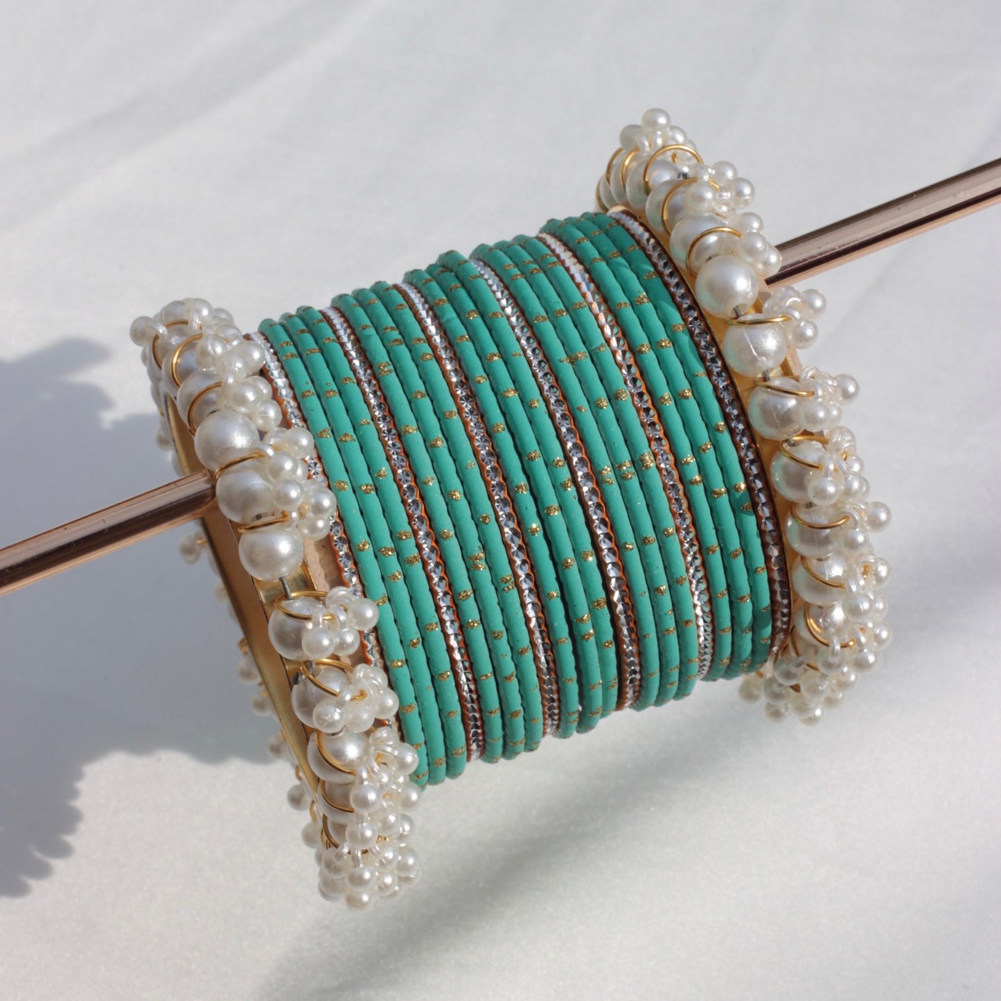 Azel Bangle Set-Turcoise-1