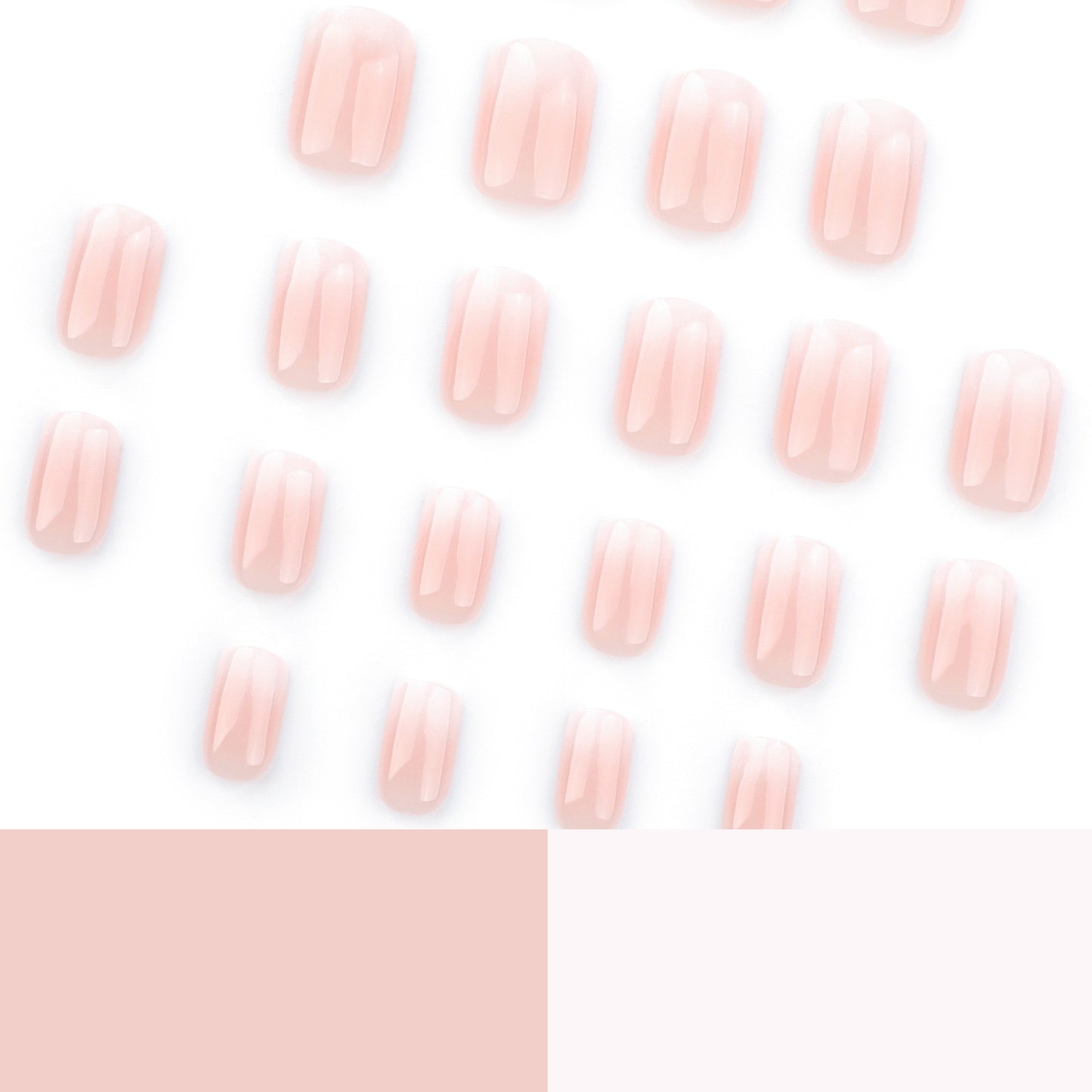 Nails-3578-Short Length square nails- Free 4 pc nail kit included