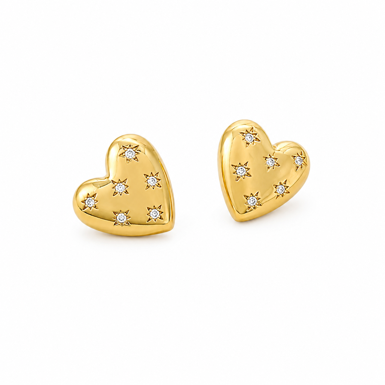 Luna Glow Stud Earrings (N248)