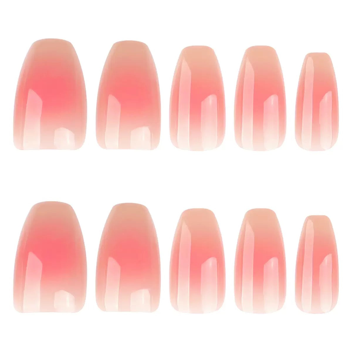 Nails-4148-Almond nails- Free 24pc Sticker Sheet  included