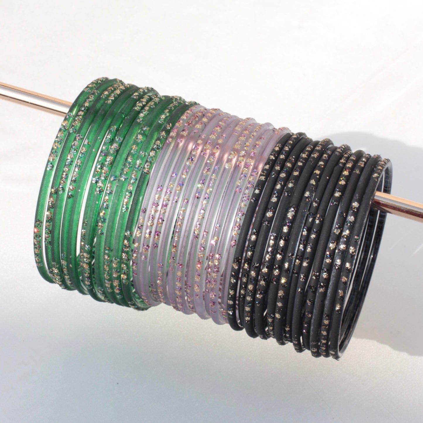 (Choose colour) Jellin- Viral Handmade Glass Bangles