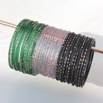 (Choose colour) Jellin- Viral Handmade Glass Bangles