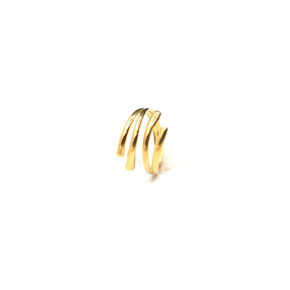 JRing-(4K Gold Plated)-AntiTarnish/HypoAllergic - 404