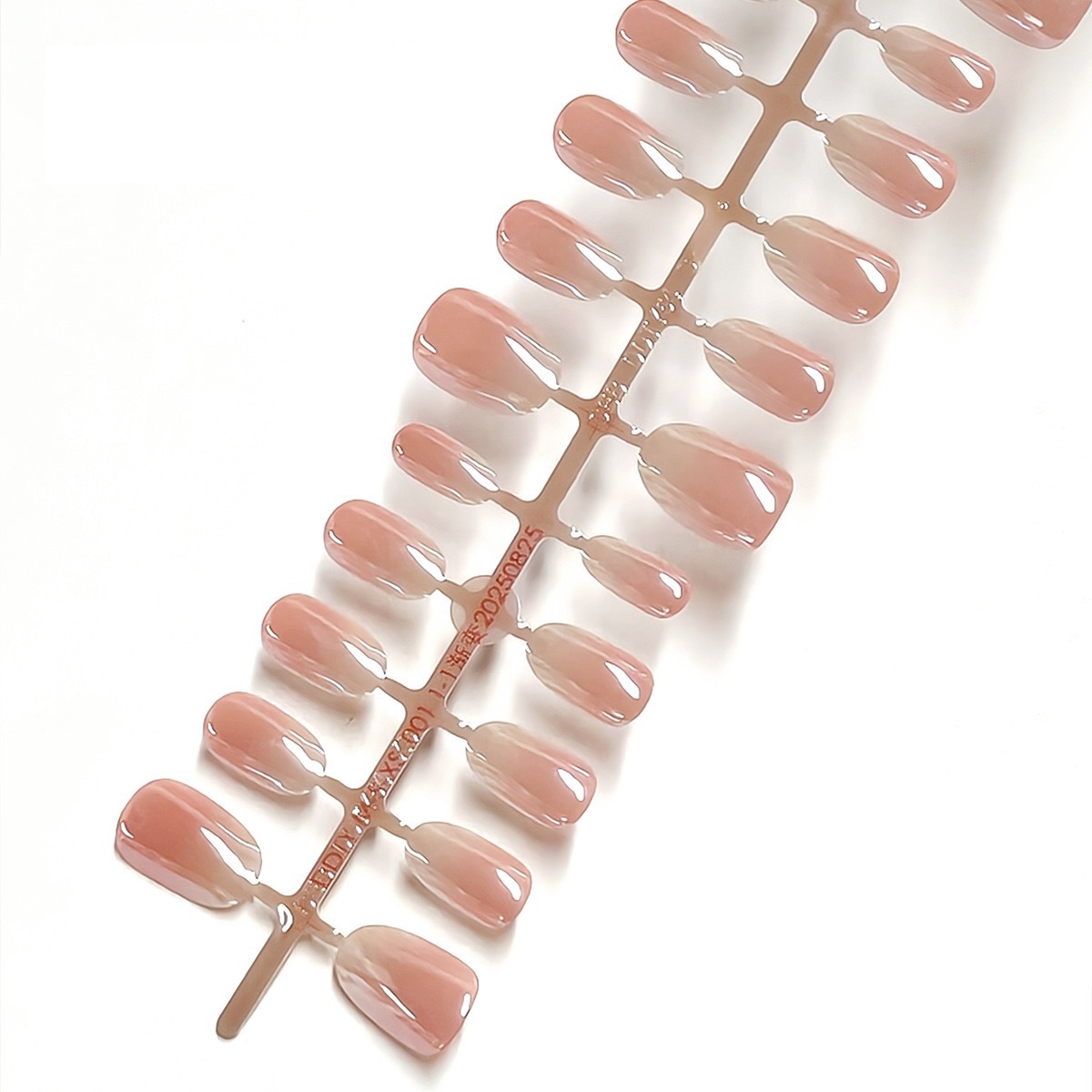 [PREMIUM] Handmade Ombre Chrome Nails-807- Free 24 pc Sticker Sheet  included