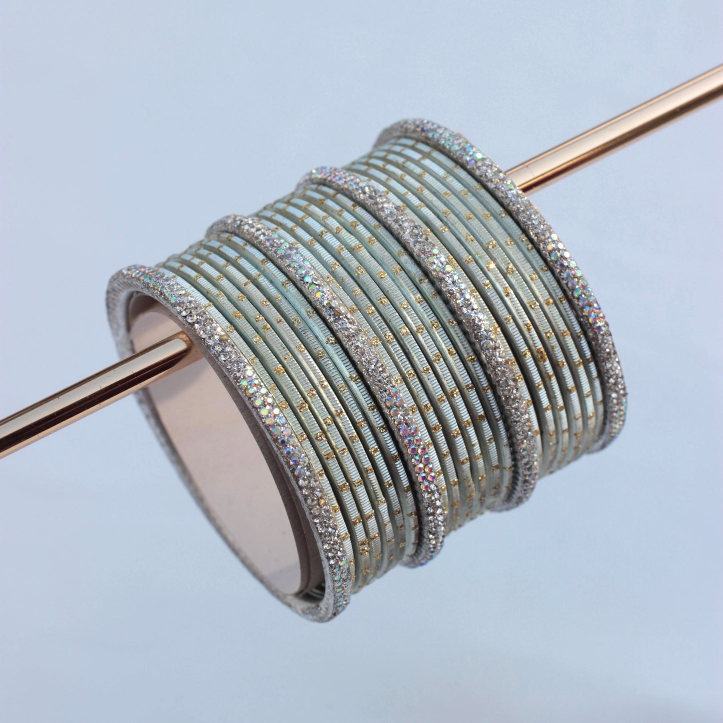 Nira Bangle Set-Mint