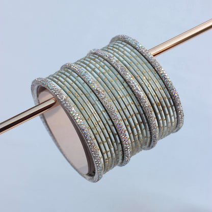 Nira Bangle Set-Mint