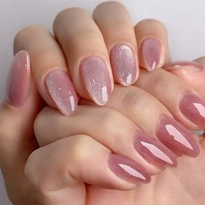 [PREMIUM] Handmade Cat-eye Shimmer Nails - 892- Free 4 pc nail kit included