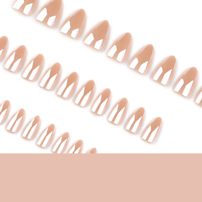 [PREMIUM] Mirror Glazed Nails-4024- Free 4 pc nail kit included