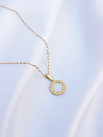 JNecklace (24K Gold Plated)-AntiTarnish/HypoAllergic -253