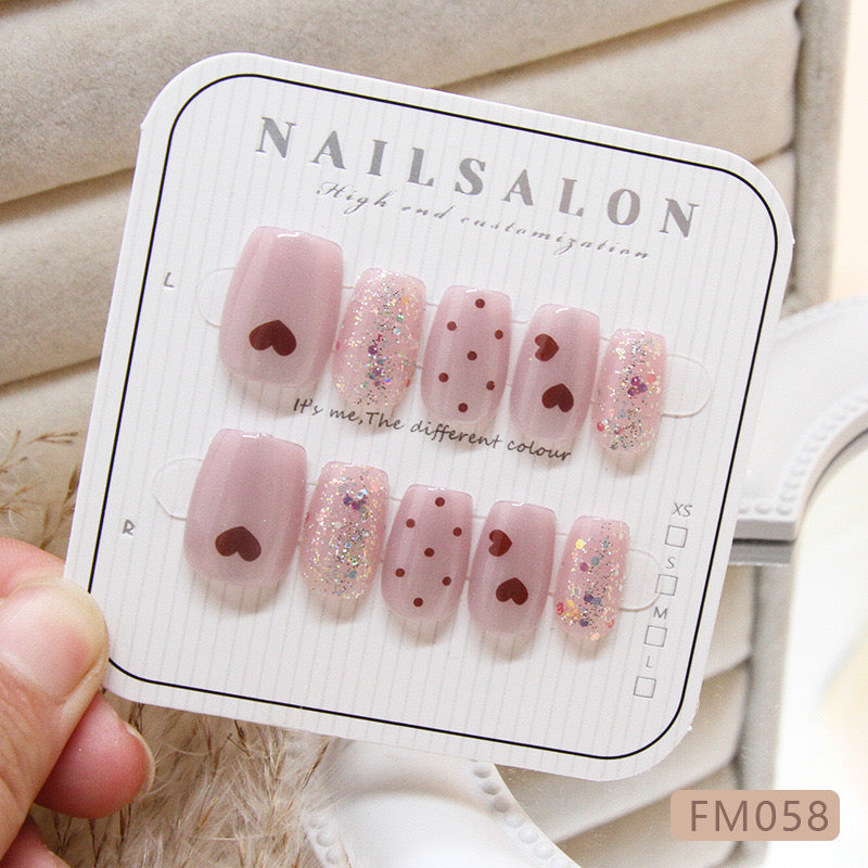 Nails-058- FREE Nail-kit included with this Nails pack-CL