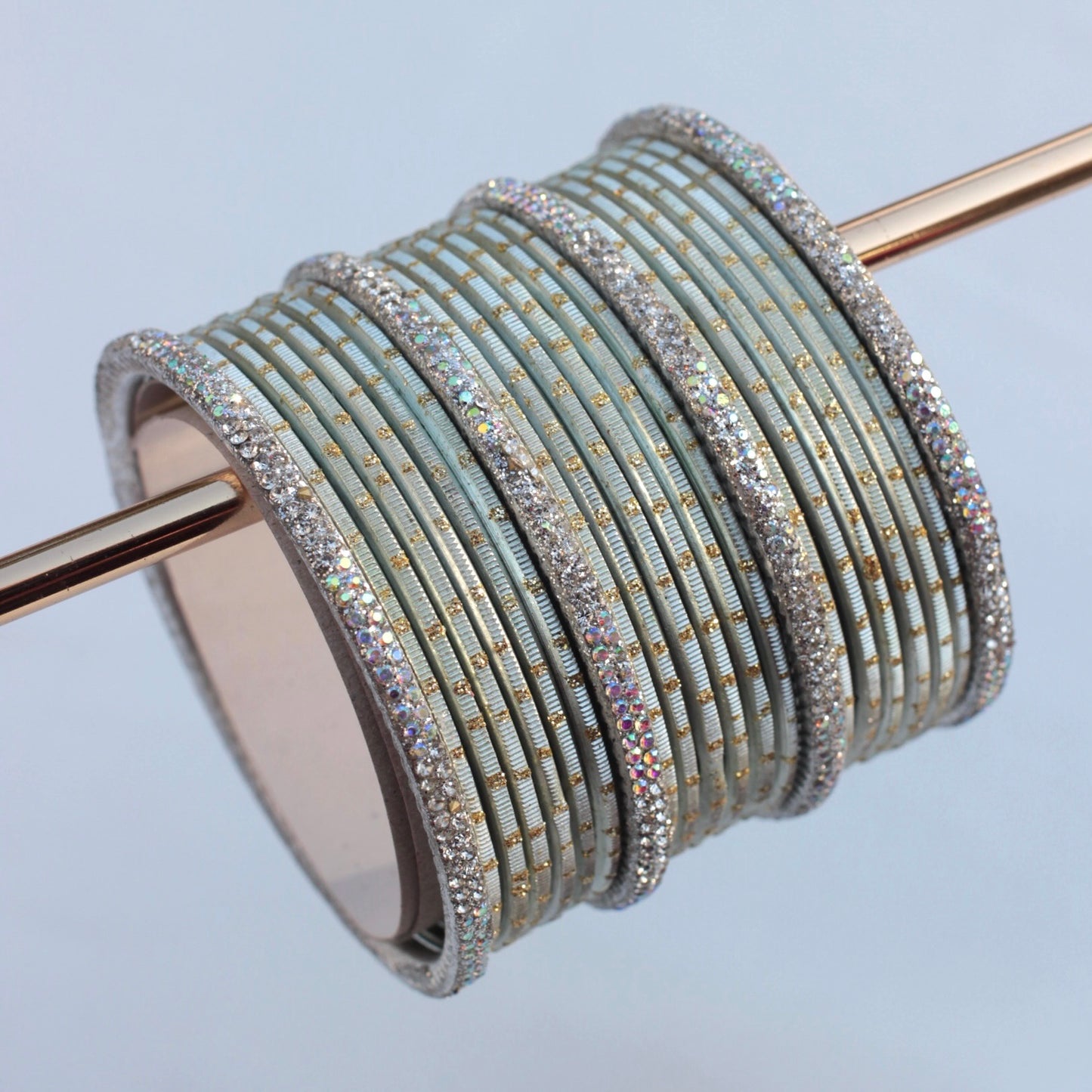 Nira Bangle Set-Mint