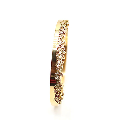 JBracelet- Non Tarnish - 24K Gold plated Anti Tarnish Everyday wear Bracelet-227