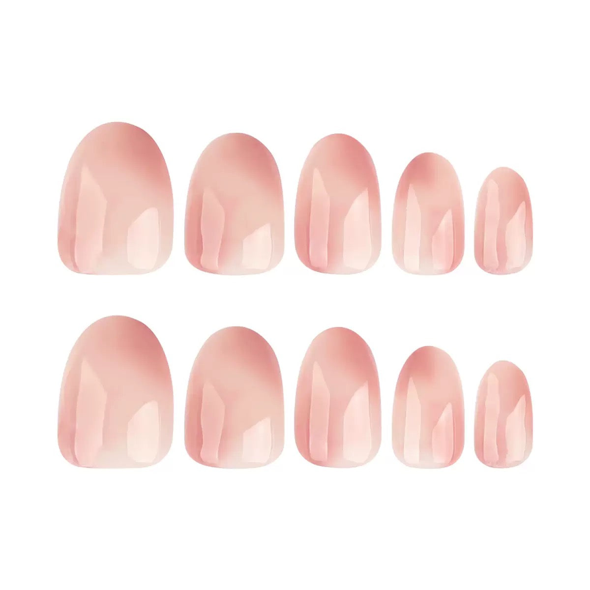 Nails-4103-Almond nails- Free 24 -pc Sticker Sheet  included