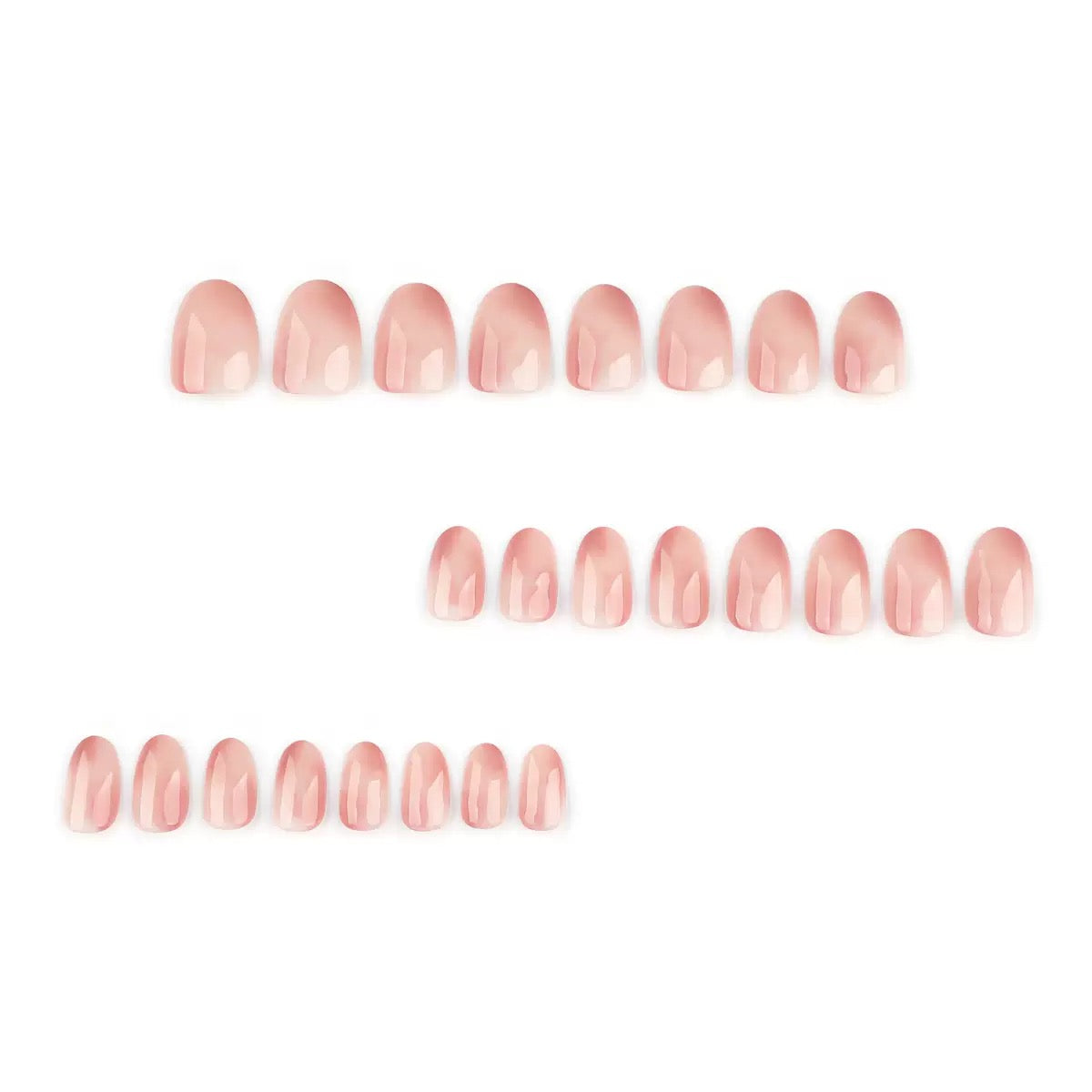 Nails-4103-Almond nails- Free 24 -pc Sticker Sheet  included