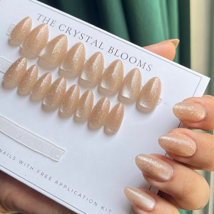 [Premium] Glitter High Quality Nails-4044-Free 24-pc Sticker Sheet  included