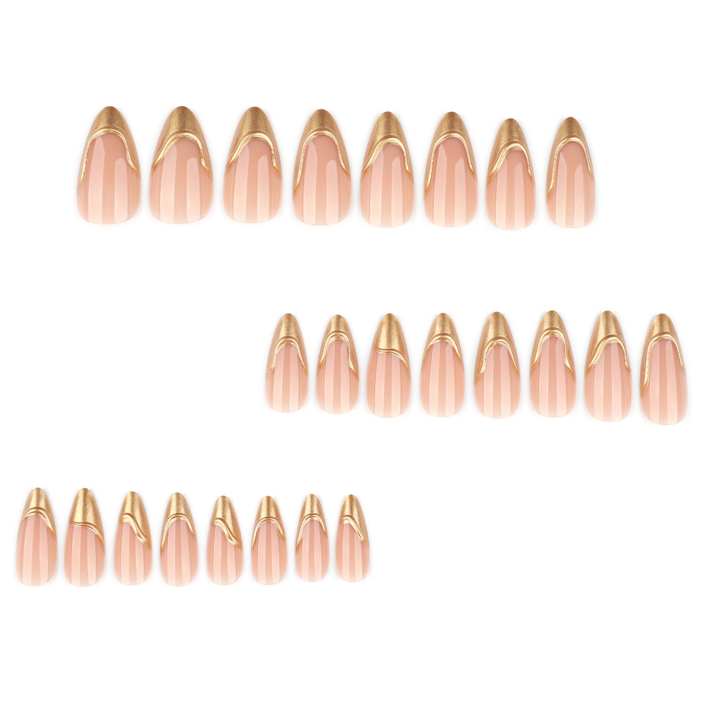 [PREMIUM] Cat eye Glitter Nails-019-4201- Free 24pc Sticker Sheet  included