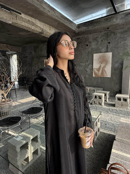 Eclipse Black - 2 pc Stitched