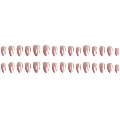 [PREMIUM] Handmade Cat-eye Shimmer Nails - 892- Free 4 pc nail kit included