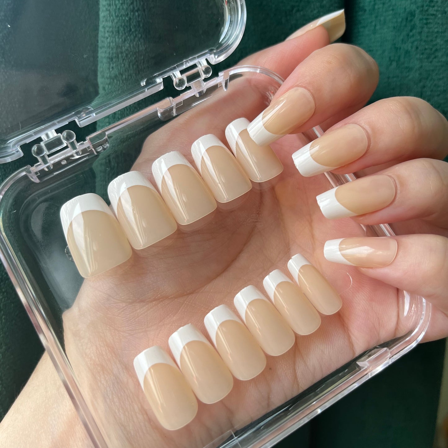 Nails-502W-Free 24pc Sticker Sheet included
