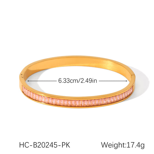 JBracelet- Non Tarnish - 24K Gold plated Anti Tarnish Everyday wear Bracelet