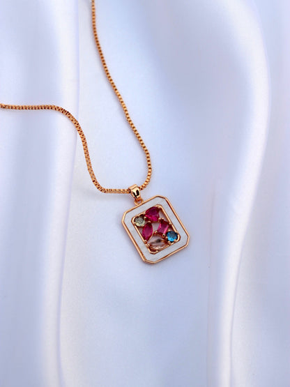JNecklace (24K Gold Plated)-AntiTarnish/HypoAllergic -389