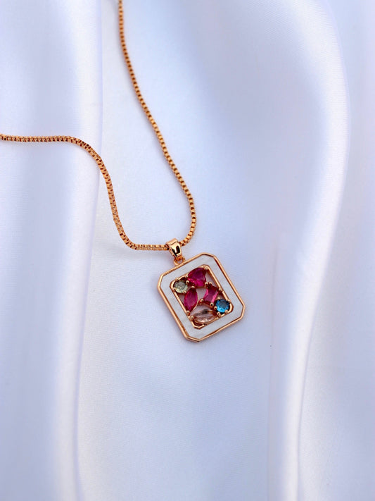 JNecklace (24K Gold Plated)-AntiTarnish/HypoAllergic -389