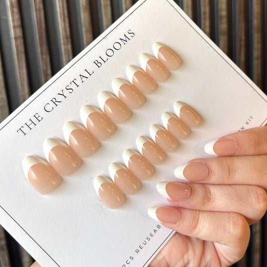 Nails-521/ 02FSS- Almond nails- Free 24pc Sticker Sheet included
