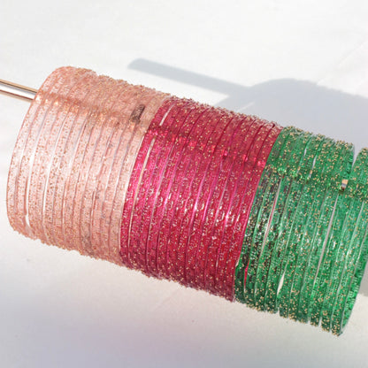 (Choose colour) Rains- Viral Handmade Glass Bangles