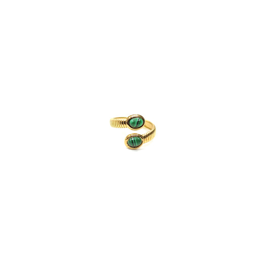JRing-(4K Gold Plated)-AntiTarnish/HypoAllergic - 414