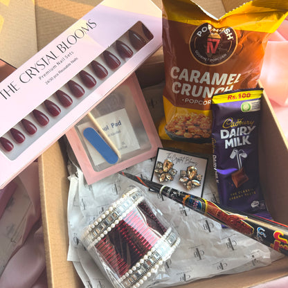 Eid Box - All products included- Maroonish Red Combo